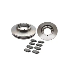 Brake Disc Set Rear Axle Compatible With MITSUBISHI CANTER FUSO FEB7 OE To Verg