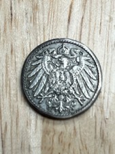 1907 Germany 5 Pfennig - actual Coin