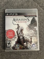 Assassin's Creed 3 III PS3 Sony PlayStation 3 CIB Complete In Box