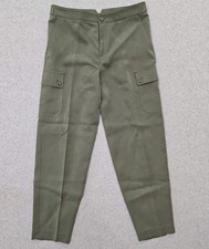 Banana Republic Pants Women's High-Rise Cargo Relax Taper Lyocell Size 0...