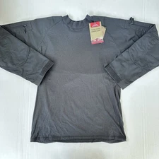 NWT Tru-Spec Black Long Sleeve Tactical Combat Shirt Size Extra Large XL
