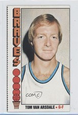 1976-77 Topps Tom Van Arsdale #99 9cy