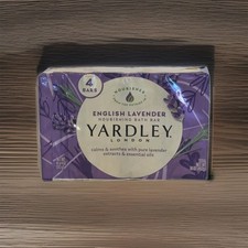 Yardley English Lavender Moisturizing Bath Bar 4 oz Each 4 Pack