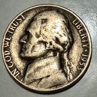 1953 Jefferson Nickel 5C Silver Business Strike Circulated Ungraded Uncertified — photo 4