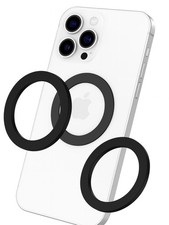 Universal Metal Ring Sticker for Magnetic Charger Compatible with Black