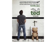 TED TALKING TEDDY BEAR COMEDY Movie TV Film Promo Poster Print