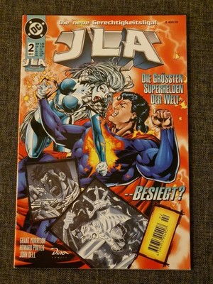 JLA -Die gr. Superhelden - Besiegt? - Heft 2 - Dino Comics - DC Dezember 1997