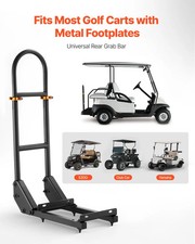 Golf Cart Grab Bar, 17.7 x 9.3 x 35.6 Inch, Compatible with Most Golf Carts wit