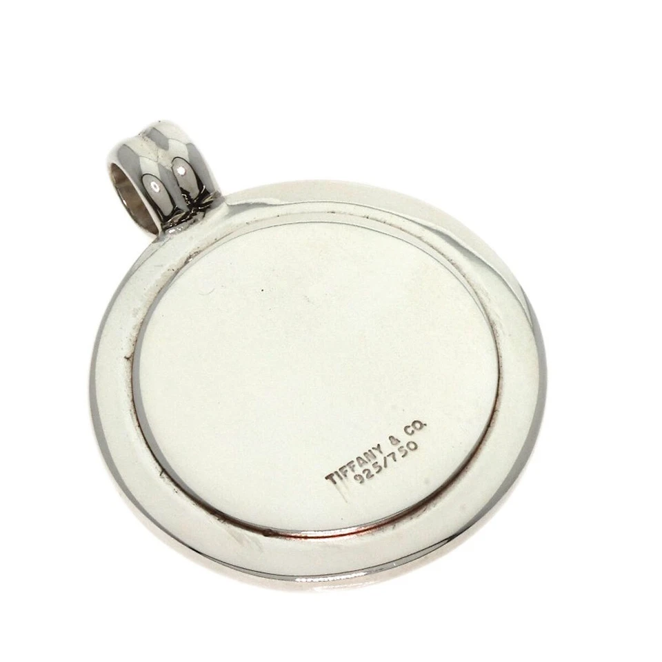 TIFFANY Co. Tiffany San Cristóbal Colgante Top Plateado Damas Usado Foto 2 de 4