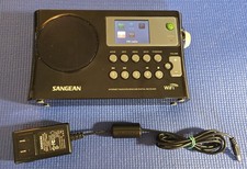 Sangean WFR-28 WiFi Internet Radio Network Music Player with rechargeable batt