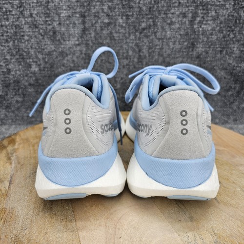Saucony Ride 18 Womens Size 8 Gray Low Top Athletic Running Shoes S11000-105 - 第 8/12 張圖片