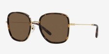 Tory Burch Sunglasses TY6101 336373 53mm Dark Tortoise