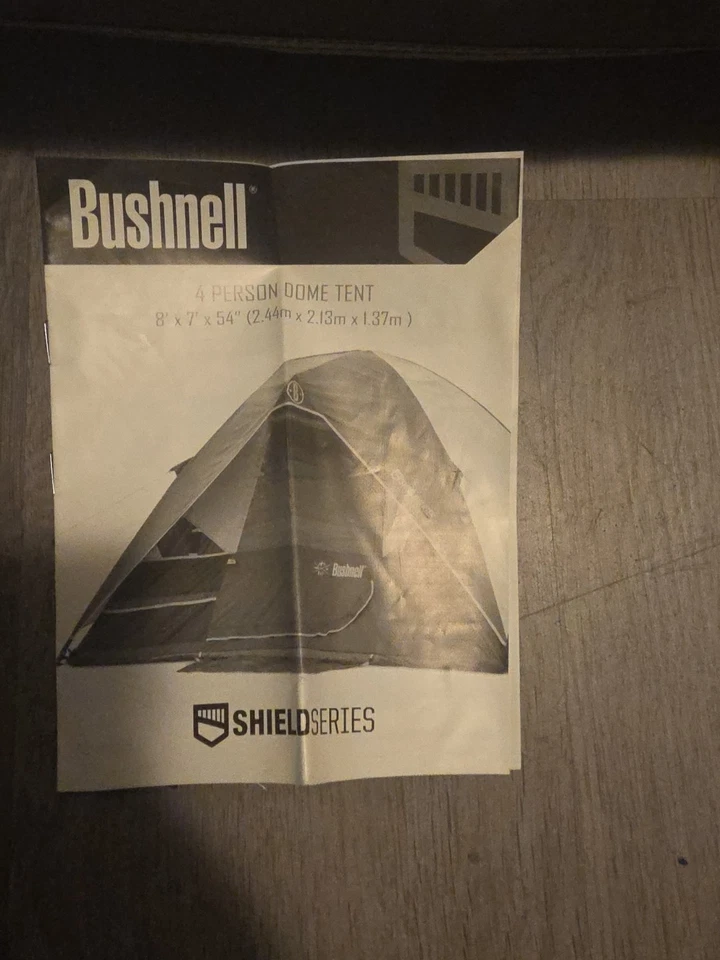 Camping Tent - 4-Person Easy Pop Up Tent with 2 Doors - UPF50+ Waterproof 8x7x54 - Image 2 of 3