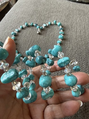 Authentic Handmade Necklace &Bracelet Set. - Picture 3 of 4