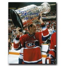 Bob Gainey Montreal Canadiens Autographed Stanley Cup 8x10 Photo NO TARIFFS