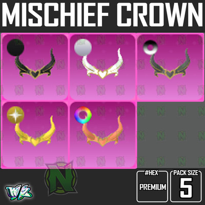 World Zero WZ - 5 PACK - MISCHIEF CROWN