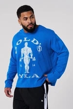 YOUNGLA - 8047 - GOLD'S GYM THERMAL LONGSLEEVES - BLUE WASH - LARGE