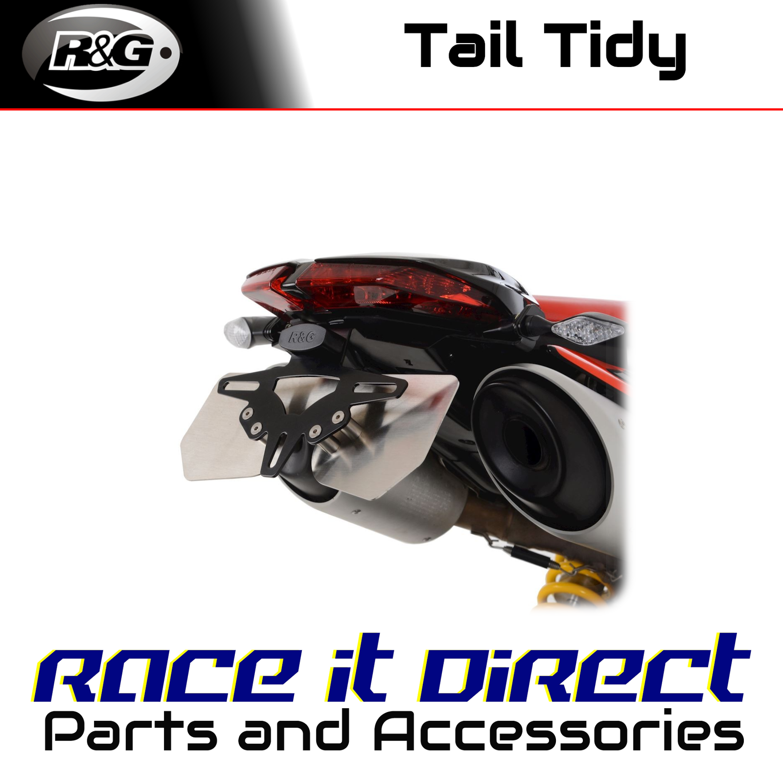 Tail Tidies for Ducati Hypermotard 950 2021-2025 R&G