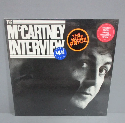 PAUL McCARTNEY " Interview" SEALED LIMITED COLLECTORS EDITION LP Album (5)