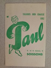 BUVARD - SOISSONS - toujours bien chaussé chez PAUL - chaussures