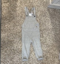 Zara Knitwear Gray Longall Romper Unisex Overalls Size 3-4 Years 3T 4T
