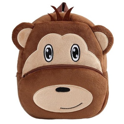 Cute Plush Toddler Backpacks Mini Monkey Backpack for Kids Real Littles Backp...
