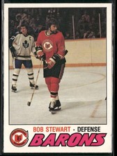 1977-78 O-Pee-Chee Bob Stewart #299 Cleveland Barons