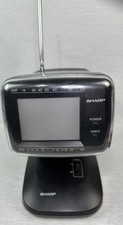 Vintage 1986 Space Age Sharp Tv 3LS36 (BK)  ANALOG  TV/GAMING