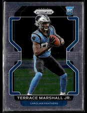 2021 Panini Prizm #348 Terrace Marshall Jr. RC Football Card 0301F