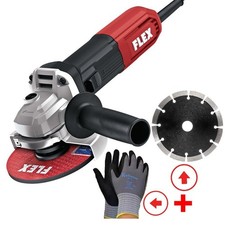 Flex Winkelschleifer L 1100 / 1100 Watt  125mm / 230Volt  + Diamant-Trennscheibe