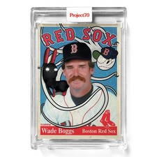 Topps PROJECT 70 Card 298 Wade Boggs by Greg “CRAOLA” Simkins - PR: 978