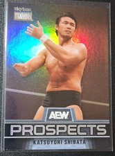 2025 UD AEW Metal Universe #PP-3 Katsuyori Shibata Skybox Premium Prospects