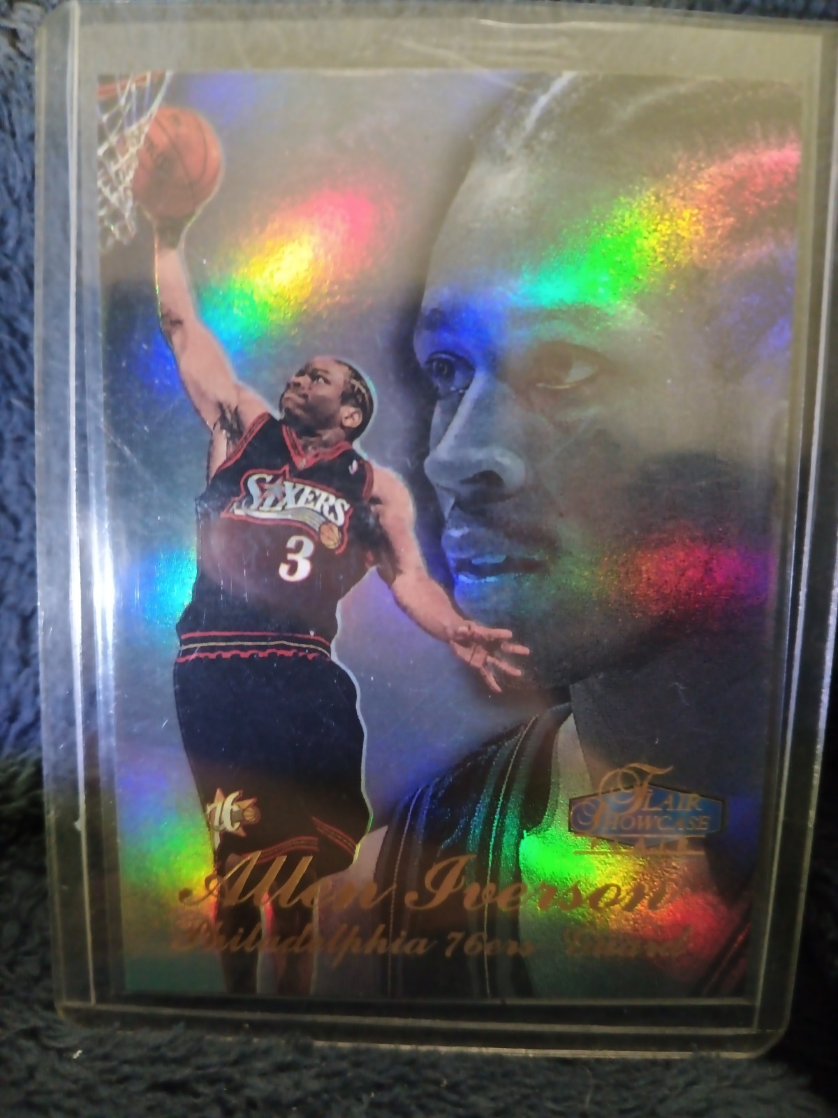 1997-98 Flair Showcase - Allen Iverson #3 Row 3