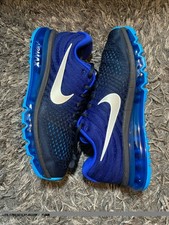 Nike Air Max 2017 Dark Obsidian Royal Blue Running Shoes 849559-400 Men's Sz 8.5