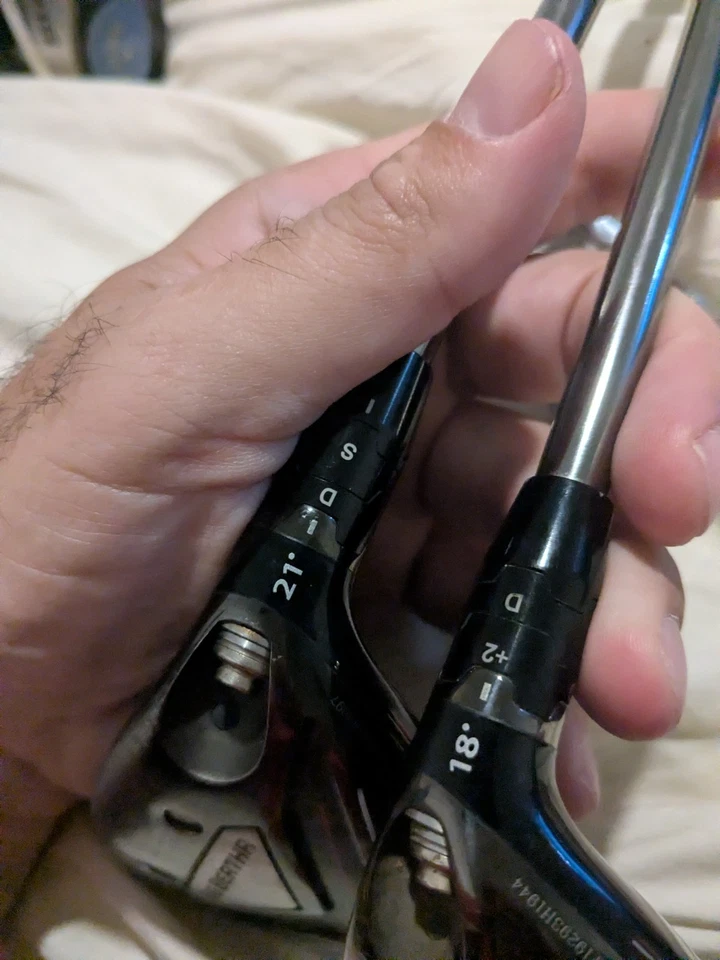 Right Callaway big bertha 2019 hybrid set.3,4.18,21`.stiff - Image 2 of 4