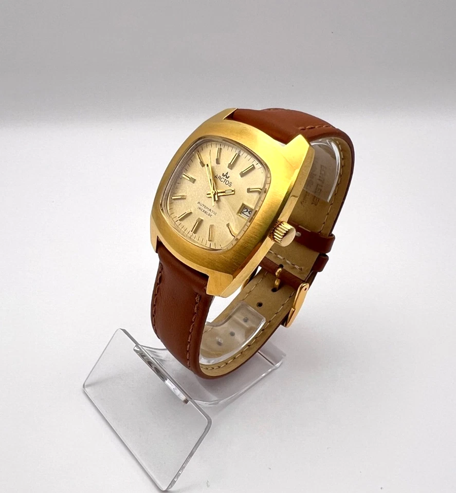 Armbanduhr Vintage „Arctos Automatic“ ETA 2783 Herrenuhr Unisex Made in Germany - Bild 2 von 4