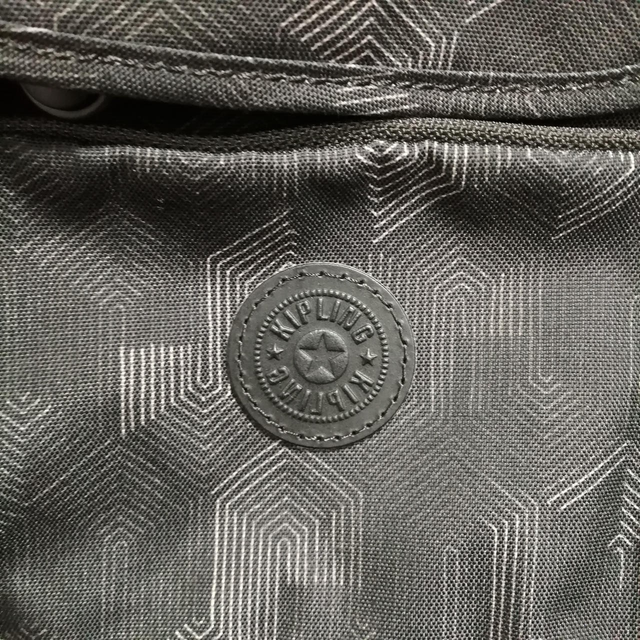 Backpack Model Blk Geometric Pattern Kipling Jd273 - image 3