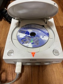 Sega Dreamcast Console with 2 Controllers, Memory Card Fully Functional Used