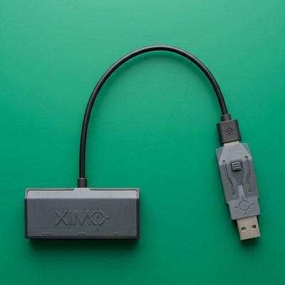 XIM Controller Adapter USB 1ft Gray/Black for PlayStation 4 Xbox One