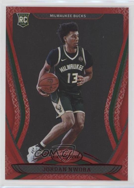 2020-21 Certified Mirror Red Jordan Nwora #162 Rookie RC 12g7