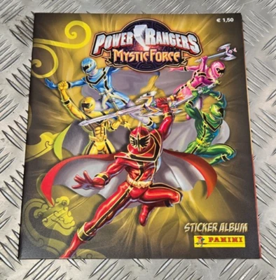 Power Rangers Mystic Force Sticker Album von Panini (NEU) - Bild 1 von 3