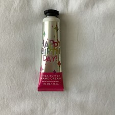 Bath  Body Works Happy Birthday Hand Cream Travel Size Vanilla Buttercream