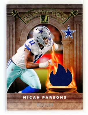 2022 Donruss - Passing The Torch (Bookend) Micah Parsons & DeMarcus Ware 001/199
