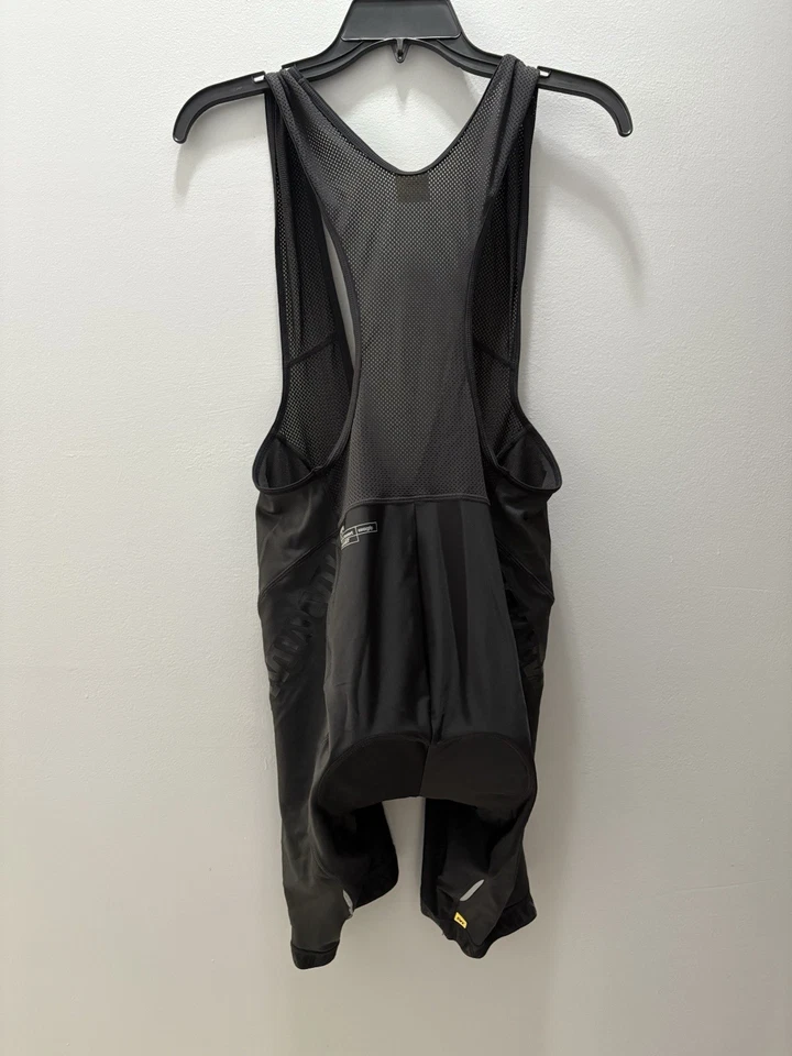 Mavic Bib Shorts Men's Size Large Black Ergo3Dinsert Padded - Image 4 of 4
