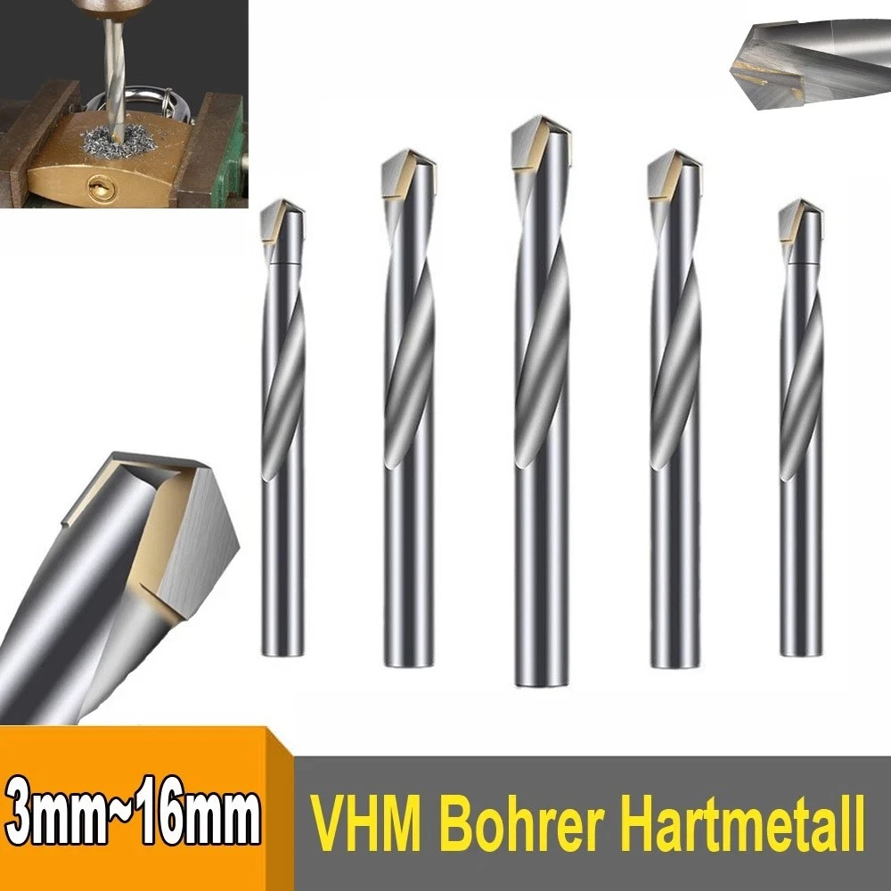 Gühring VHM Hartmetall Fräser D=3mm - 20 mm Z=4 Überlang extralang Gühring VHM Hartmetall Fräser D=3mm - 20 mm Z=4 Überlang extralang