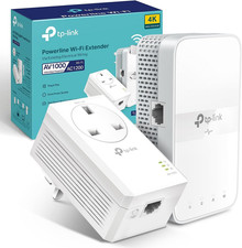Tp-Link TL-WPA7617 KIT AV1000 Powerline Adapter Wifi Extender, Wifi 1200Mbps, Et