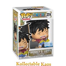 One Piece - Monkey D. Luffy with Flag Pop! Vinyl Figure (RS) #2214