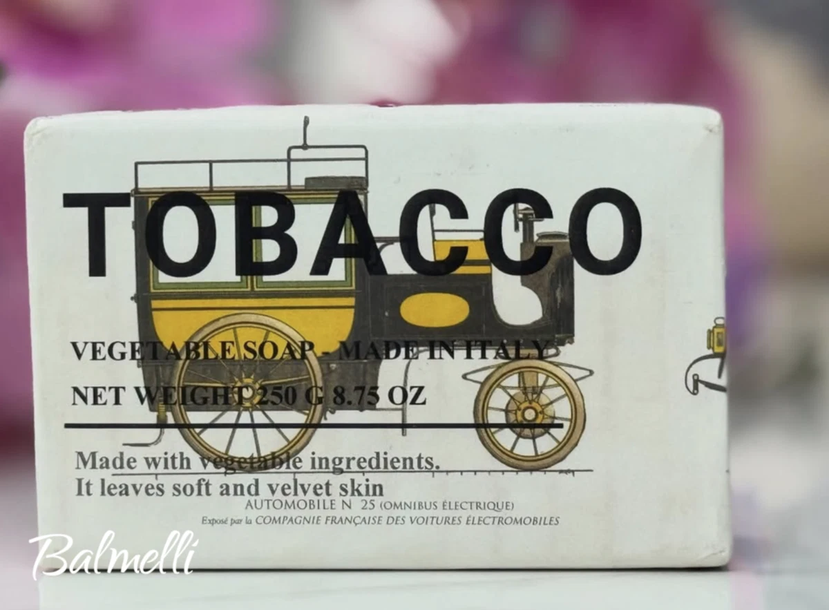 tobacco vegetable soap made in italy Alchimia Lemon Fine  Set of 3 (Made Italy) Item description from the seller Soap: Natural Fruit Soap