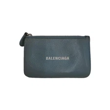 Balenciaga Coin Case Blue Men's