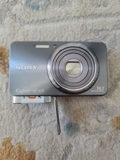 Sony Cyber-shot DSC-W570 Silver Camera With Battery Tested Works Read Desc.